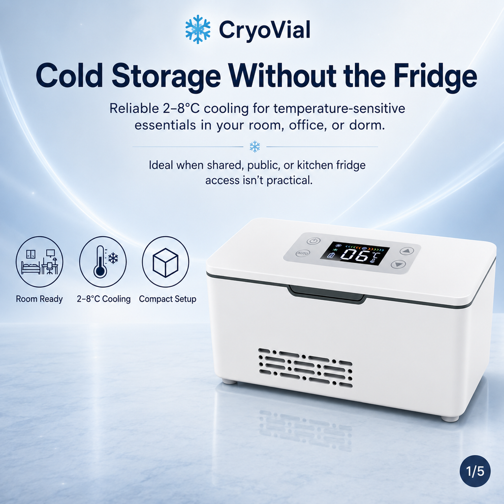 CryoVial Peptide Cooler
