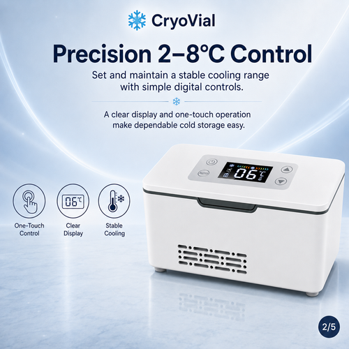 CryoVial Peptide Cooler