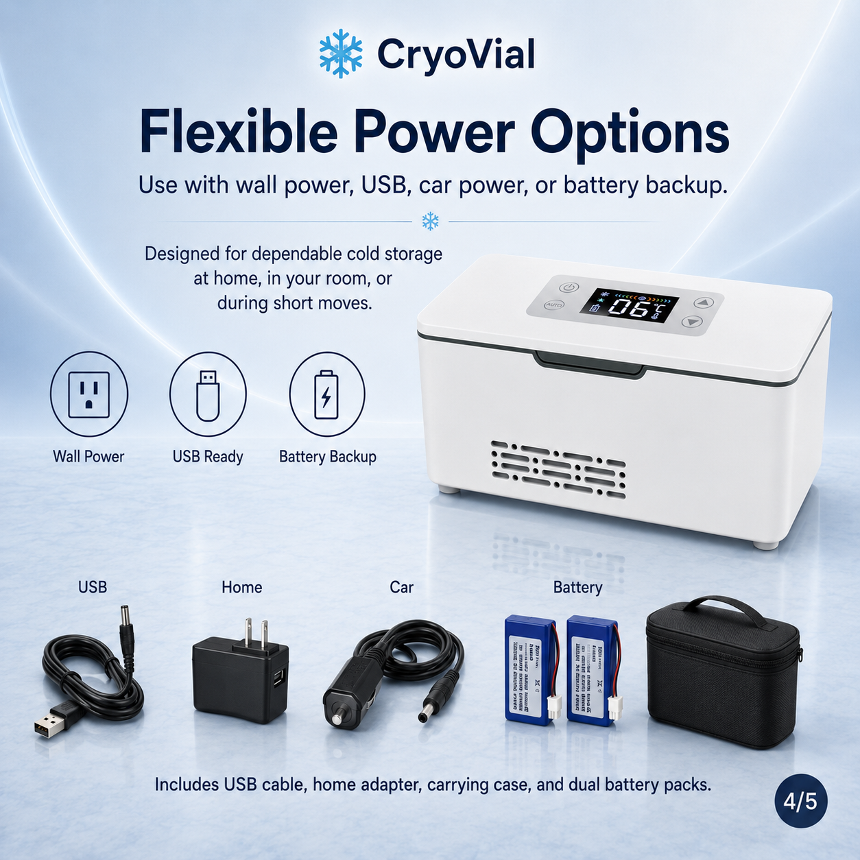 CryoVial Peptide Cooler