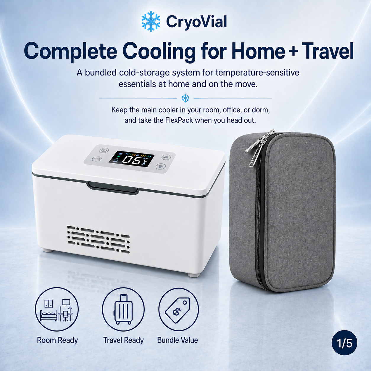 CryoVial Complete Cooling Bundle
